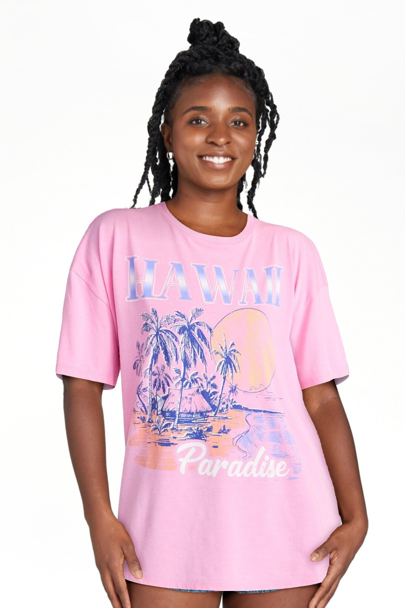 No Boundaries Washed Graphic Boyfriend Tee, Women's XXS-XXL | Walmart (US)