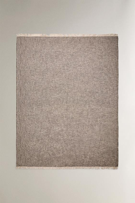 FRINGED BLANKET | Zara US