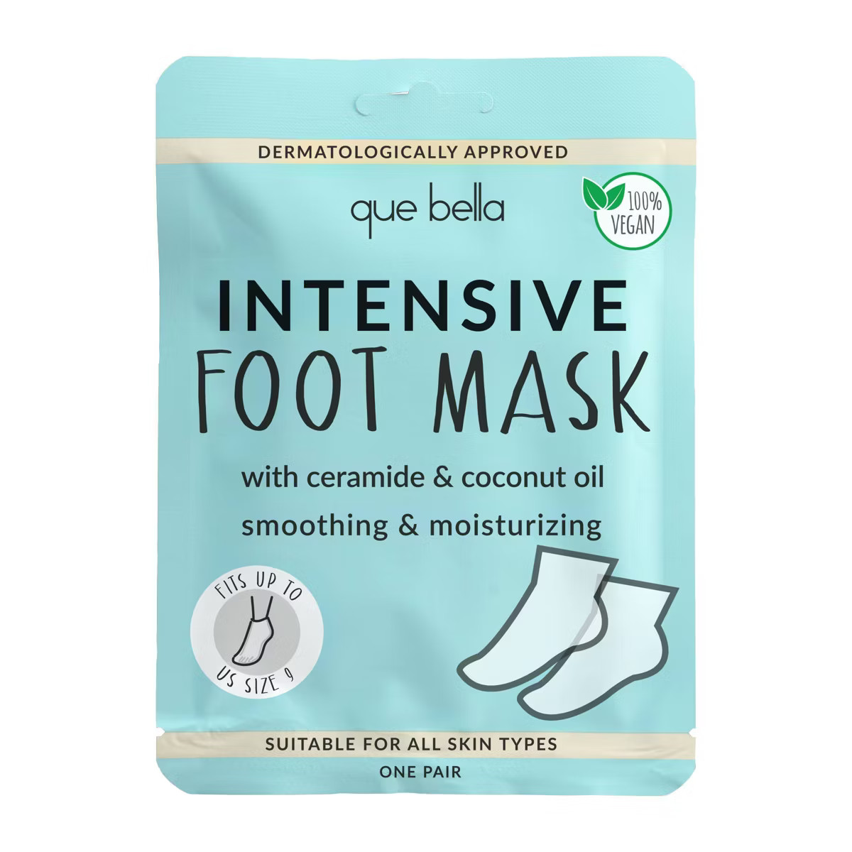 Que Bella Intensive Foot Mask | Target