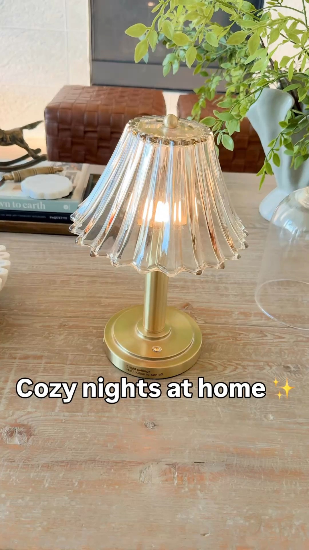 Cozy nights at home are all about the little details—soft lighting, warm textures, and simple styling that makes your space feel calm and inviting. Cozy candle plus cordless lamp are the winning combo  I’ve been loving this coffee table setup with neutral decor, layered books, and a soft glow that instantly makes the room feel more elevated. Everything is linked for easy styling ideas you can recreate in your own home. Follow me on LTK for daily home decor, Amazon finds, and cozy living inspiration.

#LTKHome #LTKvlog #LTKSaleAlert