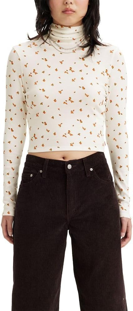 Levi's Women's Moon Rib Turtleneck (Also Available in Plus) | Amazon (US)