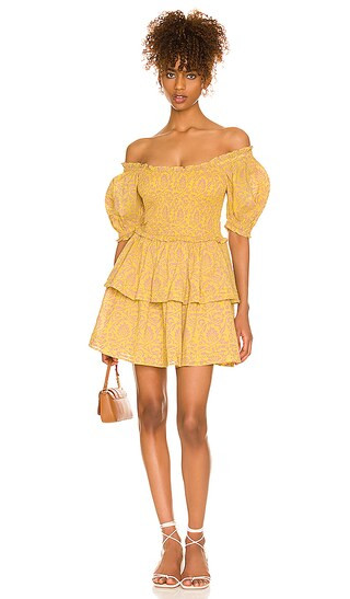 Luna Mini Dress in Camellia Print | Revolve Clothing (Global)