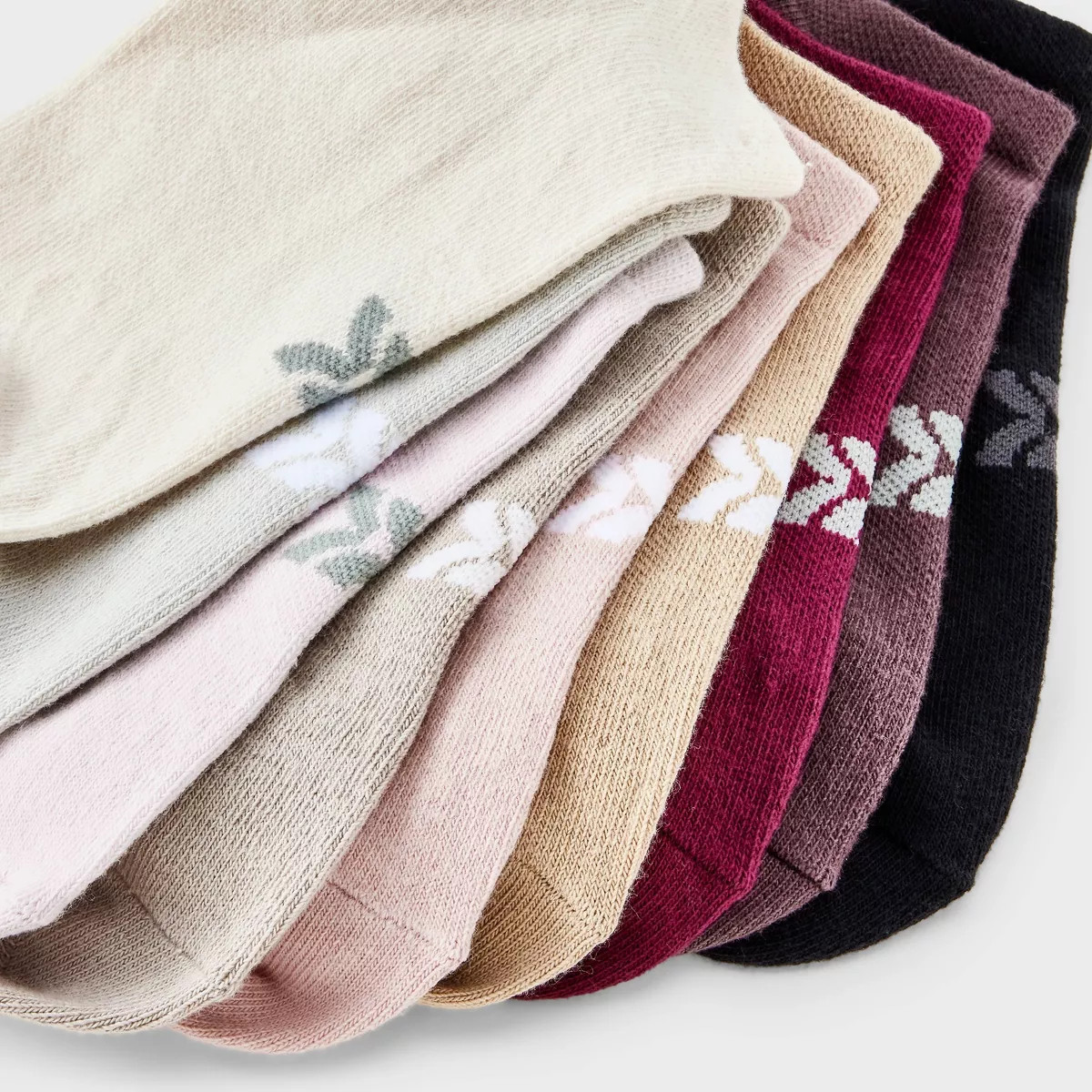 Women's Lightweight Everyday 10pk No Show Socks - All In Motion™ Assorted Color 4-10 | Target