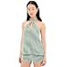 Bailey Rose Women's Green Stripe Romper | Amazon (US)