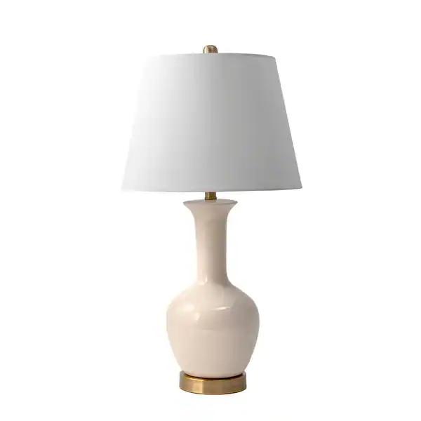 Brooklyn Rug Co Rockville 27" Ceramic Table Lamp Set - 14"W x 14"D x 27"H | Bed Bath & Beyond