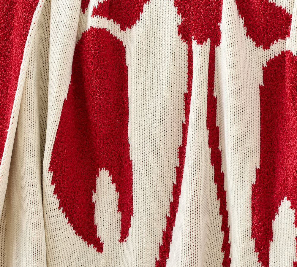 Lobster Knit Throw | Pottery Barn (US)