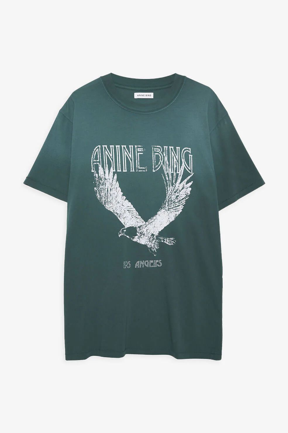 Lili Tee Eagle - Faded Emerald Green | Anine Bing