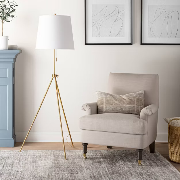 (Set of 2) 24" x 24" Sketch Art Print Black/White - Threshold™ designed with Studio McGee | Target