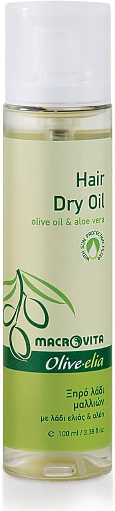 HAIR DRY OIL OLIVE OIL & ALOE VERA 100 ML. | Amazon (US)