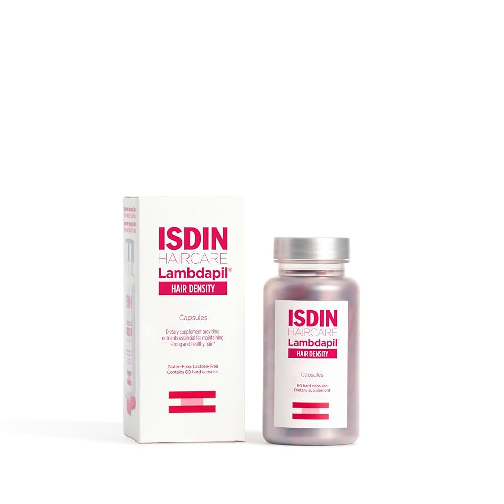 ISDIN Lambdapil Hair Density Capsules: Hair Thickening Vitamin Capsules for Thinning Hair | Amazon (US)