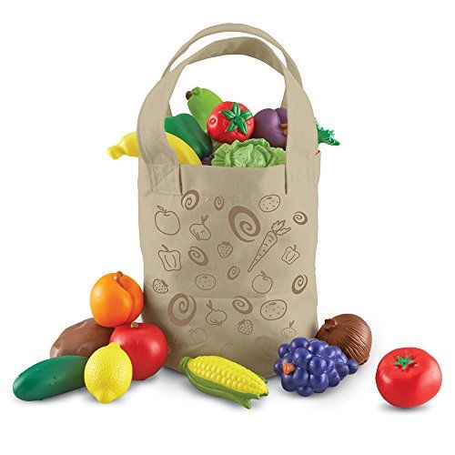 Learning Resources Fresh Picked Fruit And Veggie Tote | Amazon (US)