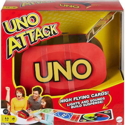 UNO Attack Card Game, Gifts for Kids and Family Night, Card Launcher | Target