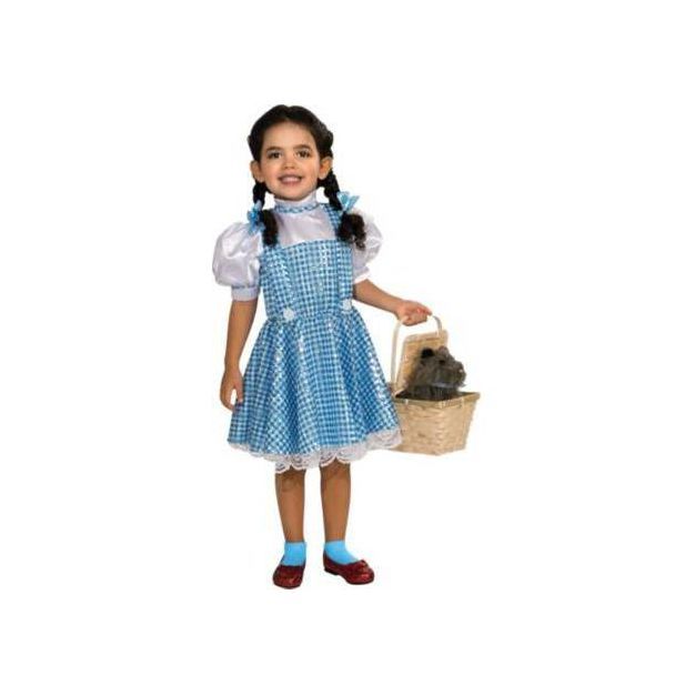 Kids' The Wizard of Oz Dorothy Halloween Costume Dress with Hair Bow | Target