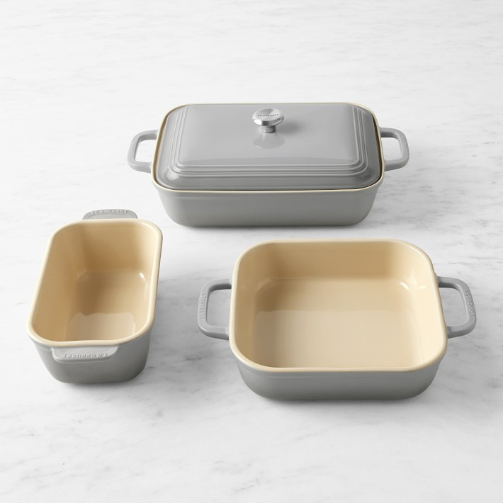 Le Creuset San Francisco Stoneware 4-Piece Bakeware Set | Williams-Sonoma