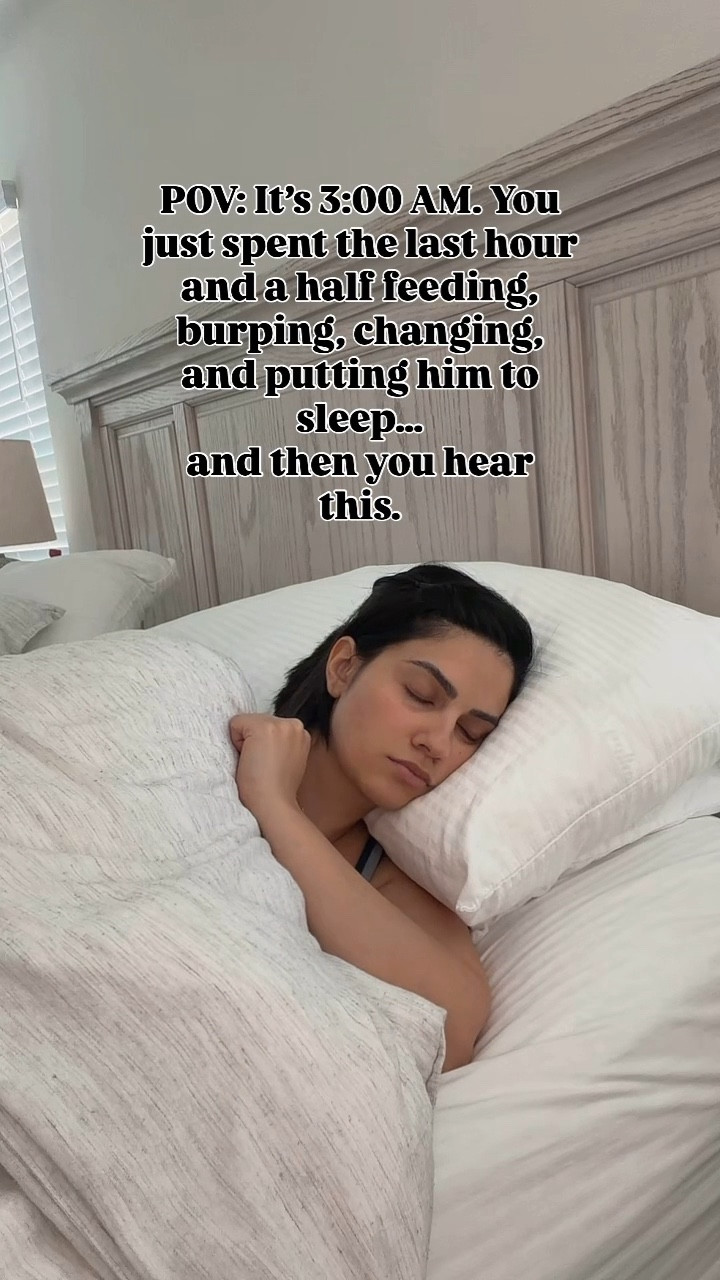 You finally sit down… your eyes close… your body relaxes…
and then this happens 😭
If you know, you know.

#momlife #newbornmom #sleepdeprivedmom #momreels #relatable

newborn nights, 3am feeding, tired mom life, postpartum life, mom exhaustion, night shift mom, baby won’t sleep, motherhood reality, real mom moments, sleep deprived parents, newborn routine, mom humor, mom struggle, late night feeds, baby life, first months with baby, mom relatable content, parenting at night, exhausted mom club, motherhood unfiltered

#LTKdayinmylife #LTKmorningroutine #LTKmomlife