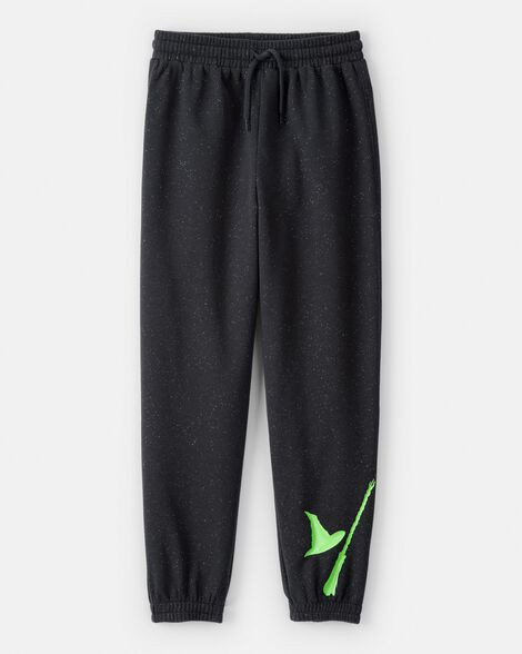 Girls Wicked Elphaba Sparkle Joggers - Black | Carter's Inc