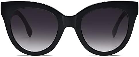 SOJOS Retro Oversized Cateye Sunglasses for Women Large Vintage Trendy Shades SJ2074 | Amazon (US)