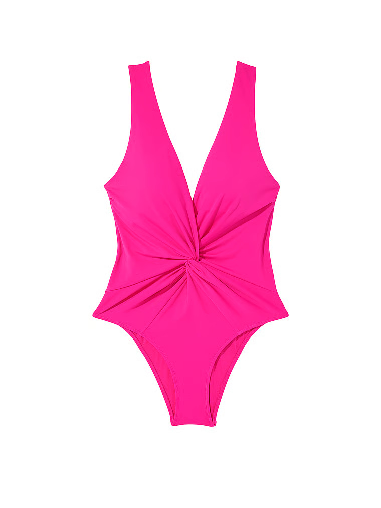 Twist Plunge One-Piece Swimsuit | Victoria's Secret (US / CA )