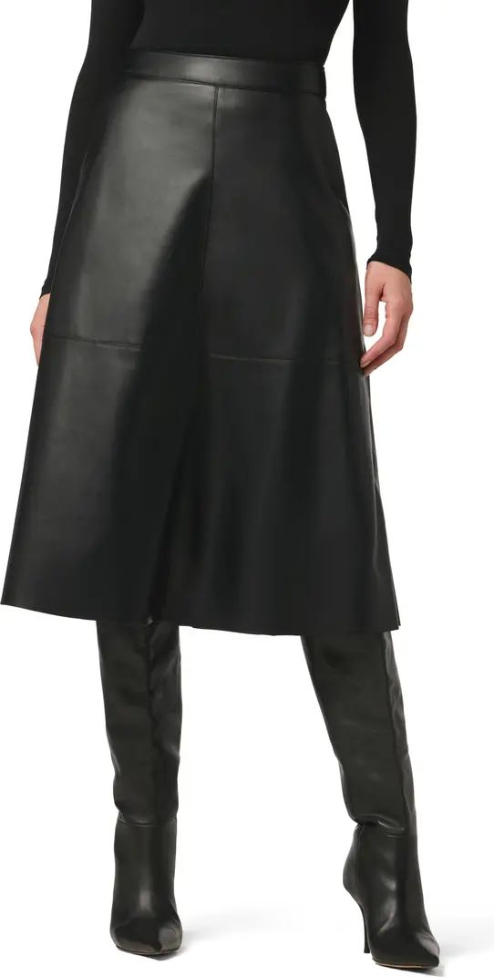 Joe's The Lori Faux Leather Midi Skirt | Nordstrom | Nordstrom