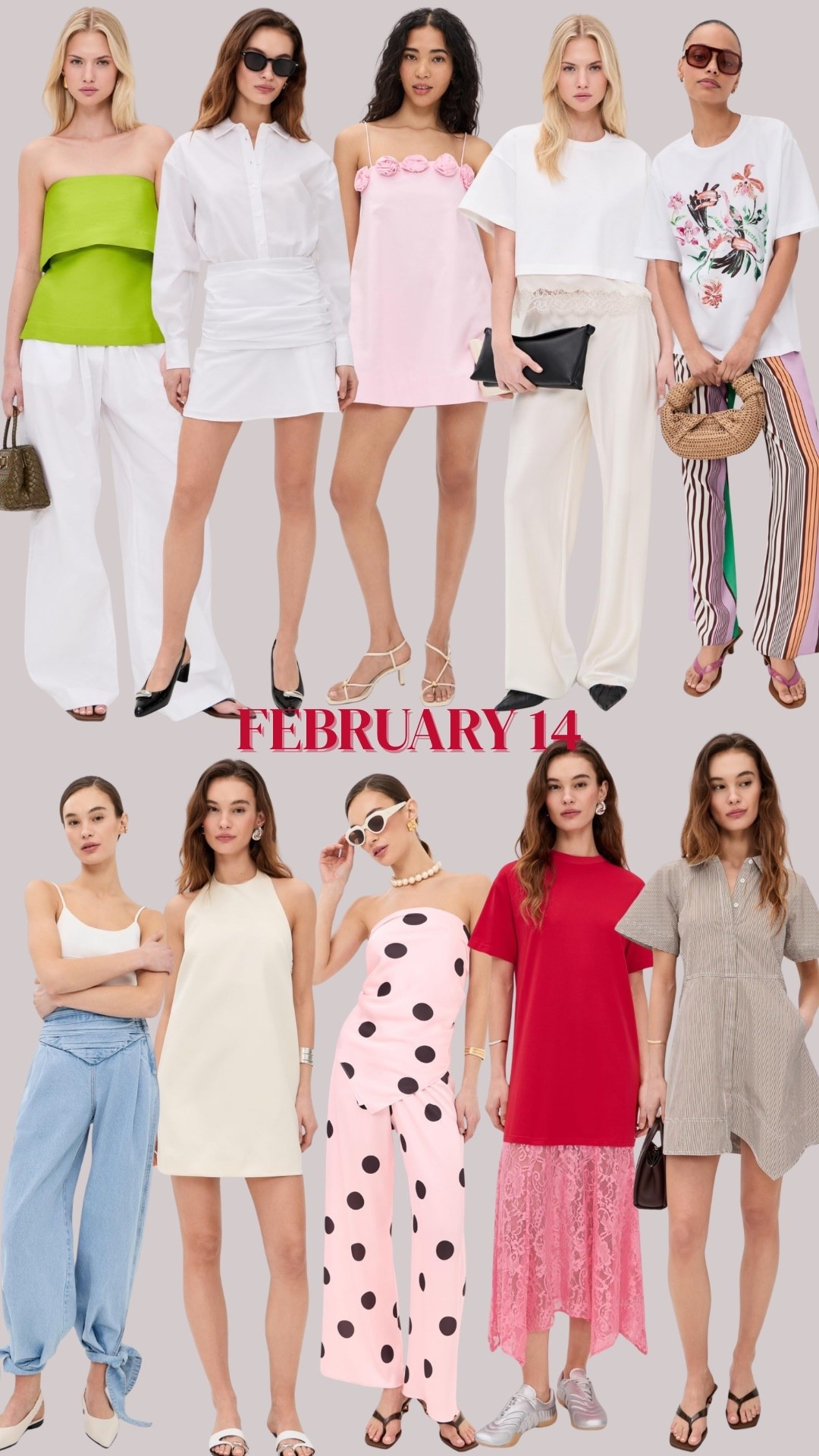February 14th ShopBop Favs

#LTKdayinmylife #LTKValentine #LTKNYFW