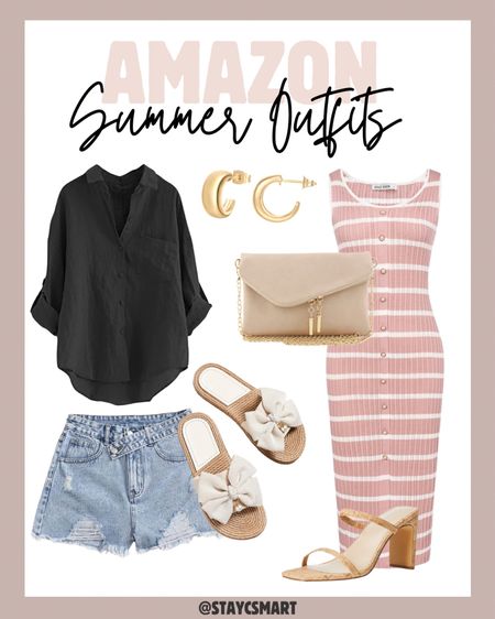 Summer outfit ideas from amazon, travel outfit, beach outfit ideas, vacation style 

#LTKFindsUnder100 #LTKFindsUnder50 #LTKStyleTip