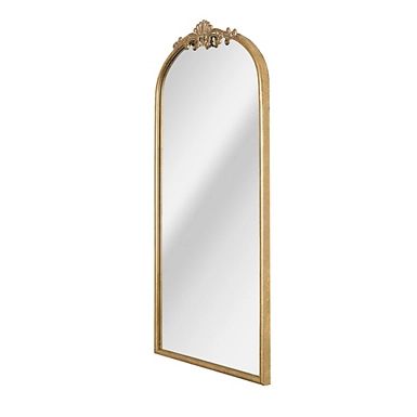 New! Black Metal Ornate Arch Large Mirror | Kirkland's Home