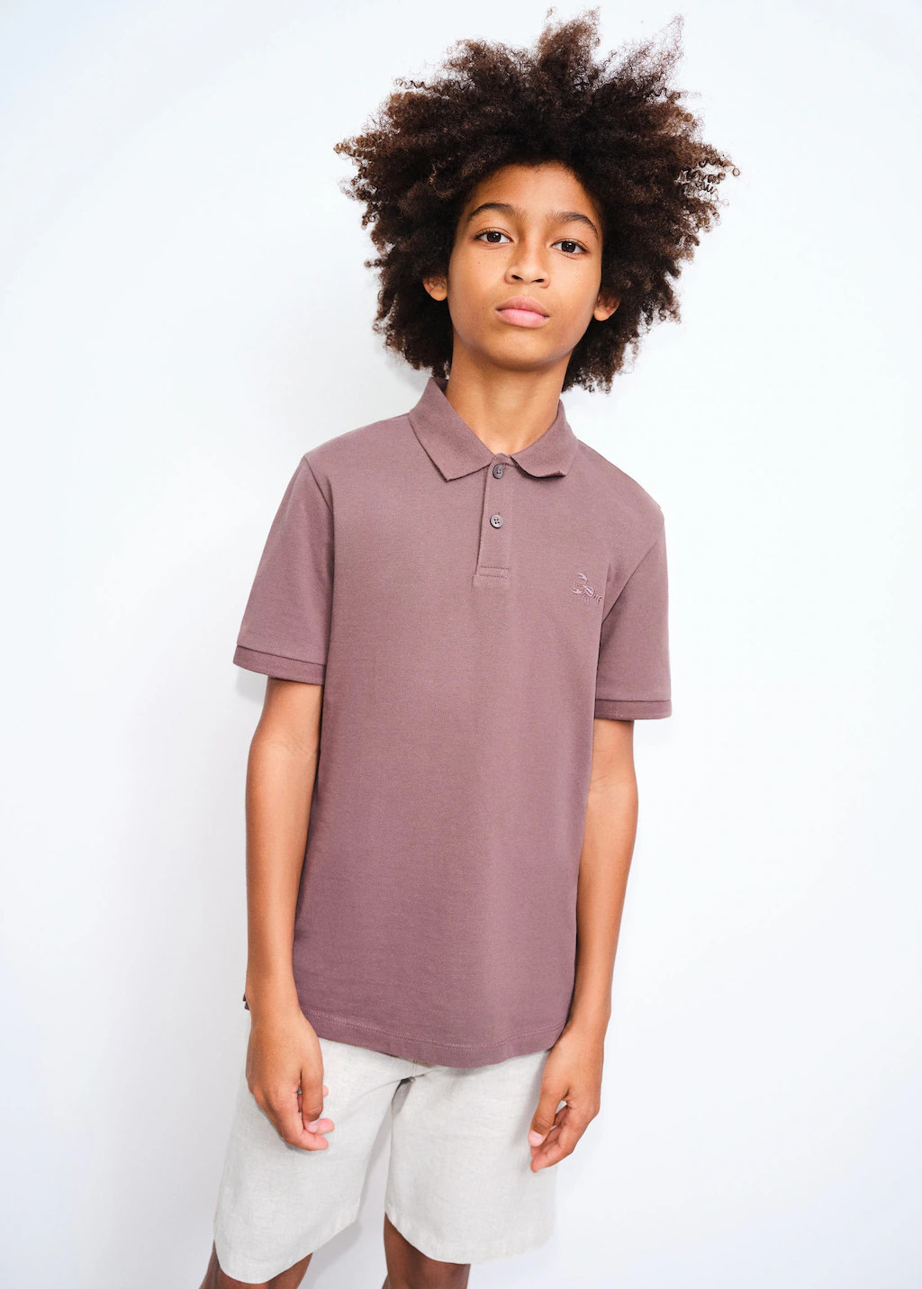 Linen-blend Bermuda shorts sand - Kids - 13-14 years - MANGO KIDS | Mango (US/MX/AU)