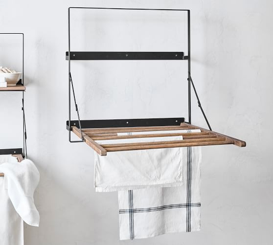 Trenton Laundry Drying Rack | Pottery Barn (US)