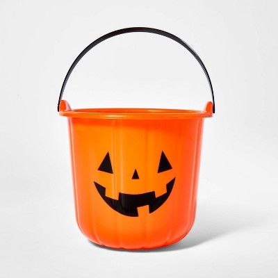 Orange Pumpkin Stackable Halloween Trick or Treat Bucket - Hyde &#38; EEK! Boutique&#8482; | Target