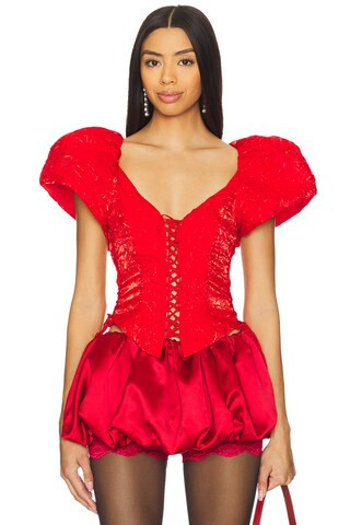 Frosted Organza Top
                    
                    For Love & Lemons | Revolve Clothing (Global)