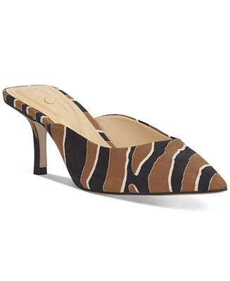 Jessica Simpson Women's Belvaen Mid-Heel Mule Pumps - Macy's | Macy's