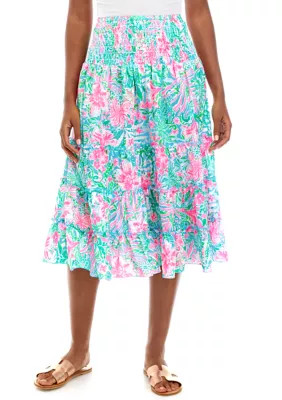 Lilly Pulitzer® Women's Deavan Midi Skirt | Belk