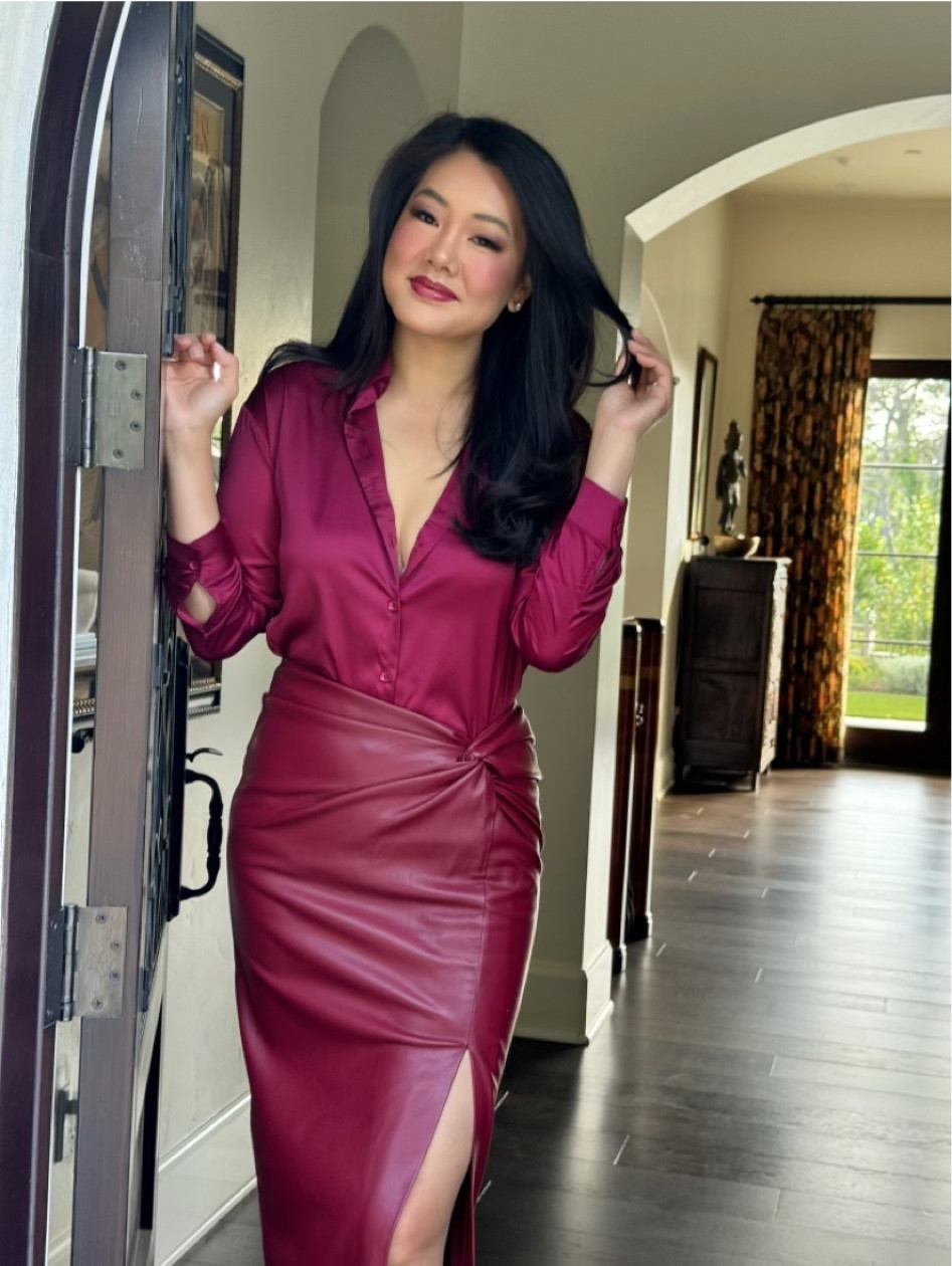 The perfect color for the Holidays! Linking my outfit and my favorite maroon accessories 💕

#LTKHoliday #LTKSeasonal #LTKover40