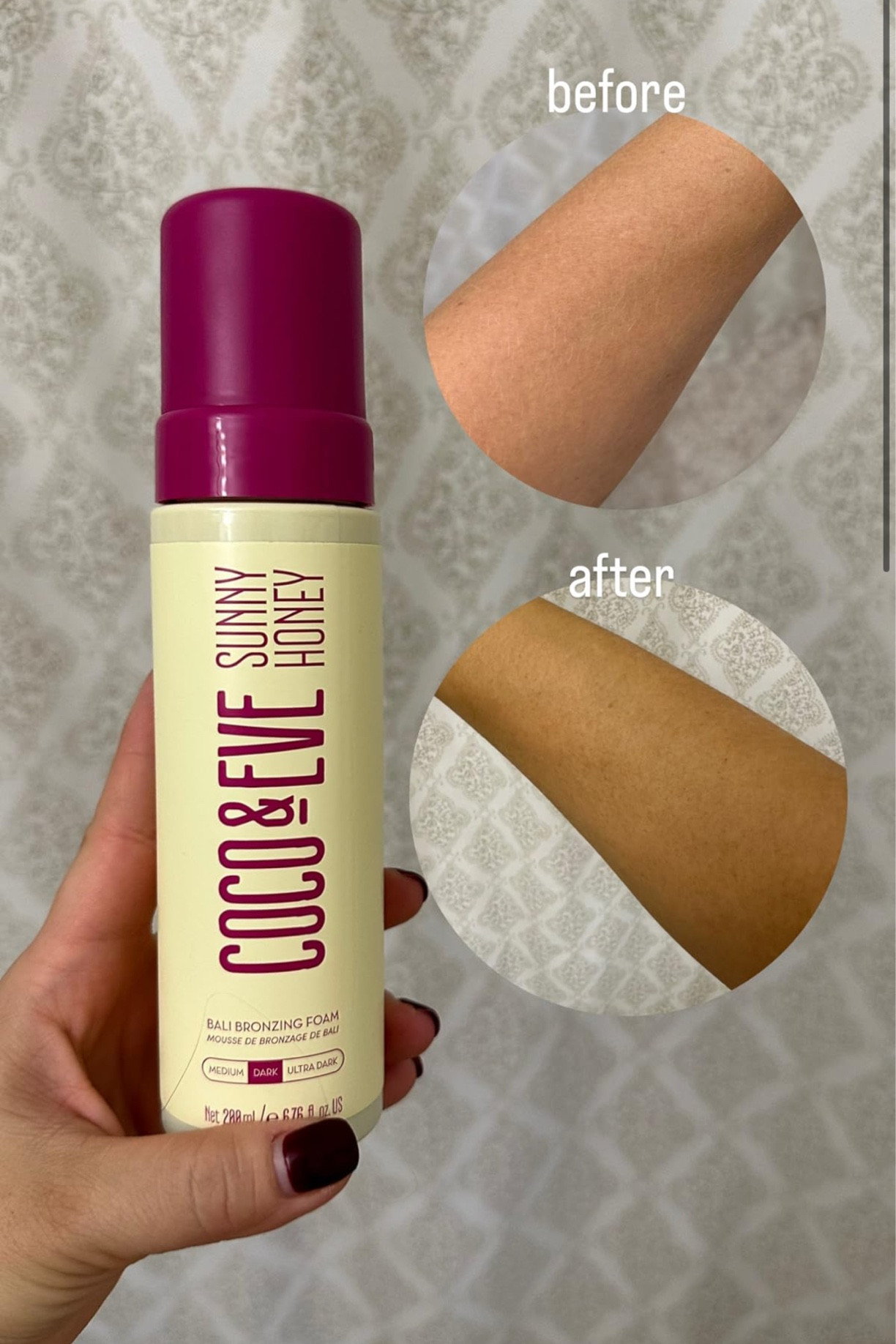 My favorite tanning mousse! I get the color “dark”. 

#LTKBeauty #LTKFindsUnder50