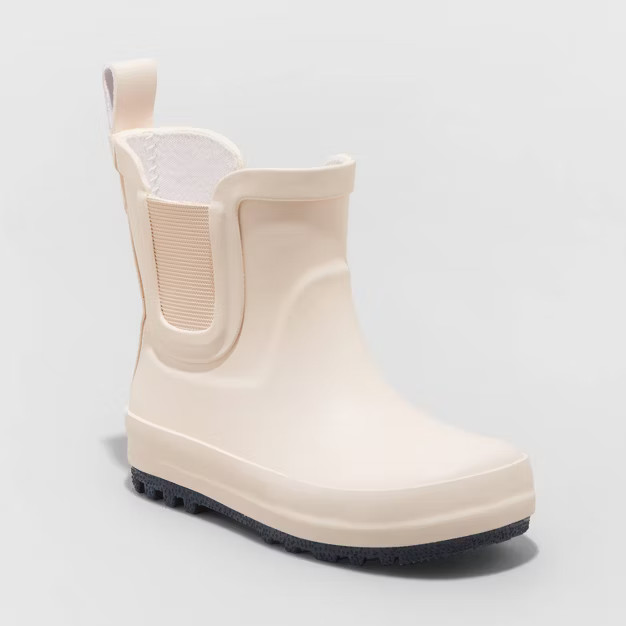 Toddler Girls' Emma Rain Boots - Cat & Jack™ Blush | Target
