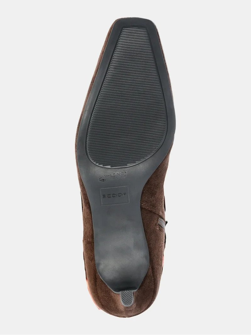 Scoop Women's Knee High Kitten Heel Boots (Wide Width Available) | Walmart (US)