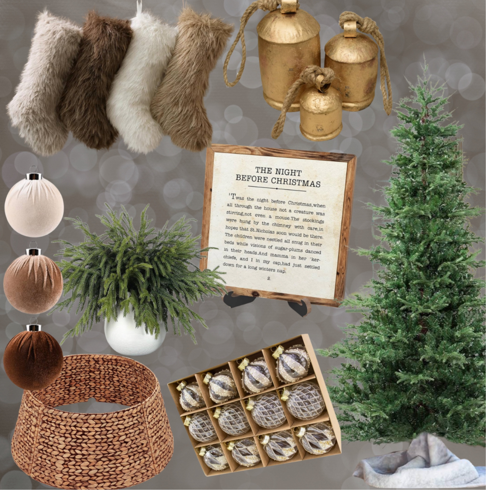 CHRISTMASSSS IS COMINGGGG! I am loving this neutral Christmas vibe!!! 

#LTKHome #LTKHoliday #LTKSeasonal