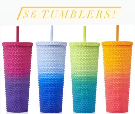 You guys!! How cute are these tumblers?!?! And they’re only $6!!! Such a steal! #cup #home #tumbler 

#LTKFind #LTKhome #LTKunder50