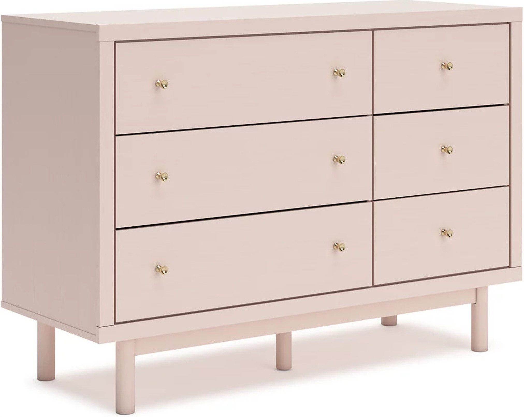 Wistenpine Dresser In Blush | 1stopbedrooms