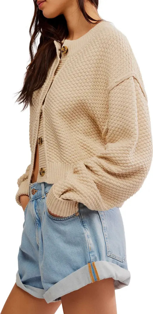 Free People Lila Crop Cardigan | Nordstrom | Nordstrom