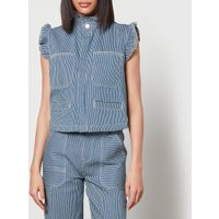 Seventy + Mochi Pablo Cotton-Blend Denim Waistcoat | Coggles (Global)