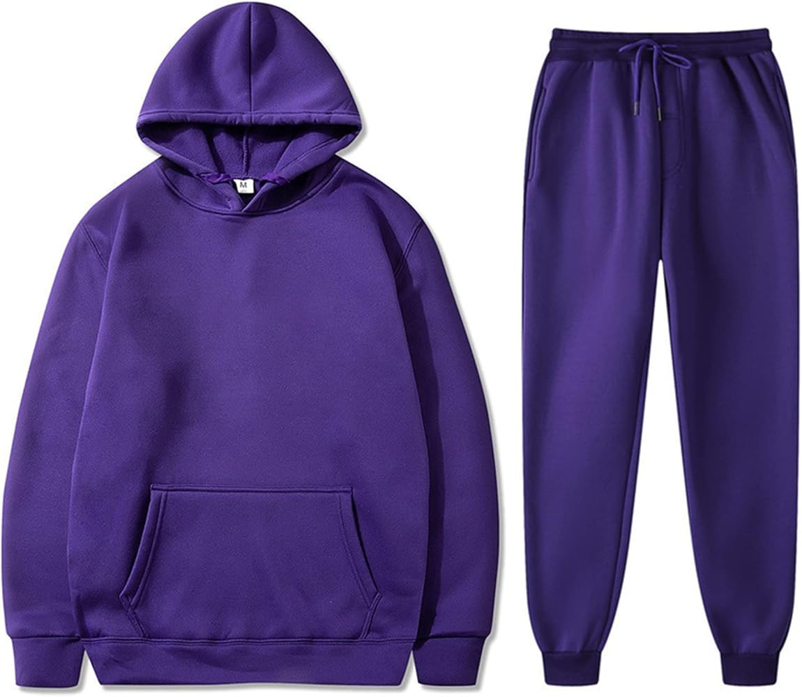 Mowbeat Casual Hoodie and Sweatpants Outfit Cosplay Hooded Pullover Sweatsuits Jogger Sets for Un... | Amazon (US)
