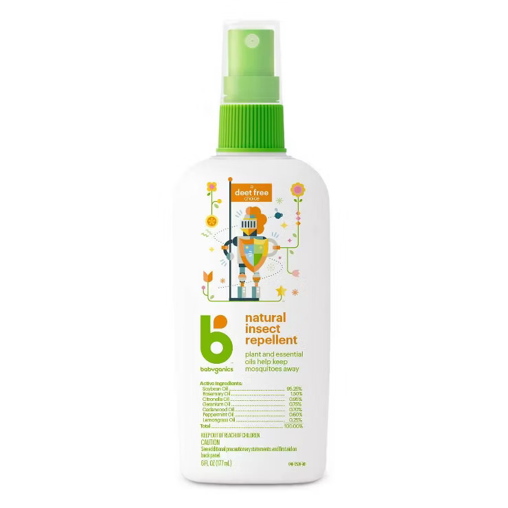 Babyganics Natural DEET-Free Insect Repellent - 6 fl oz Spray Bottle | Target