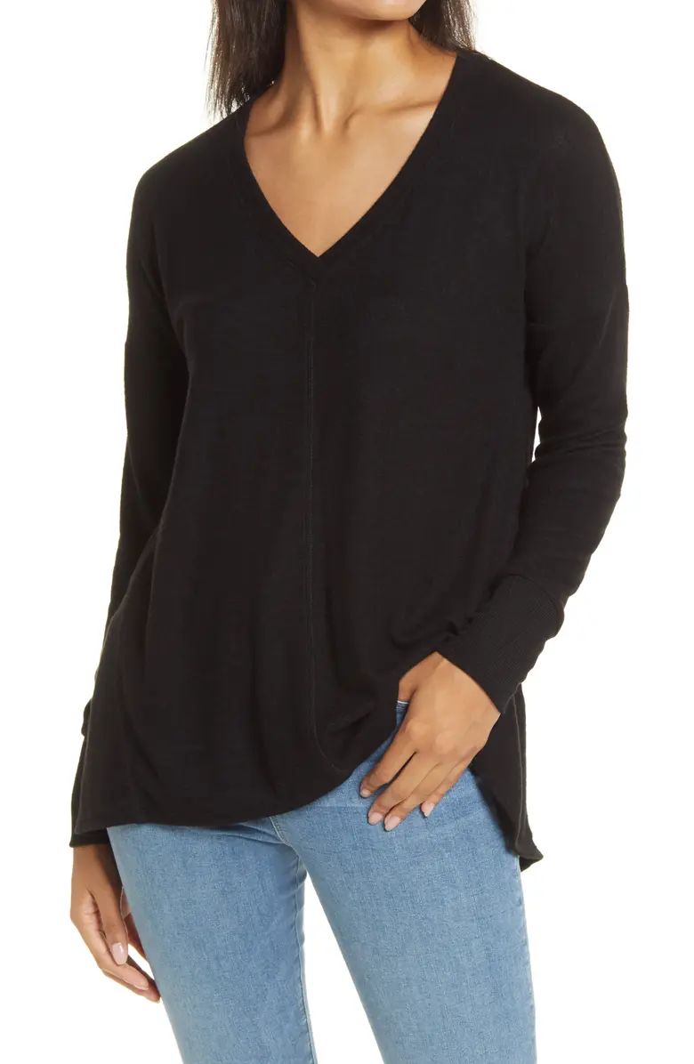 Cozy V-Neck Tunic | Nordstrom