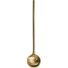 Stainless Steel Olive Spoon with Antique Brass Finish | Amazon (US)