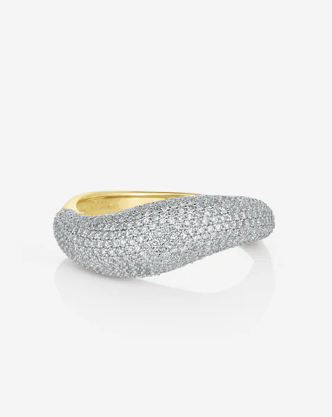 Pavé Movement Cloud Ring | Ring Concierge