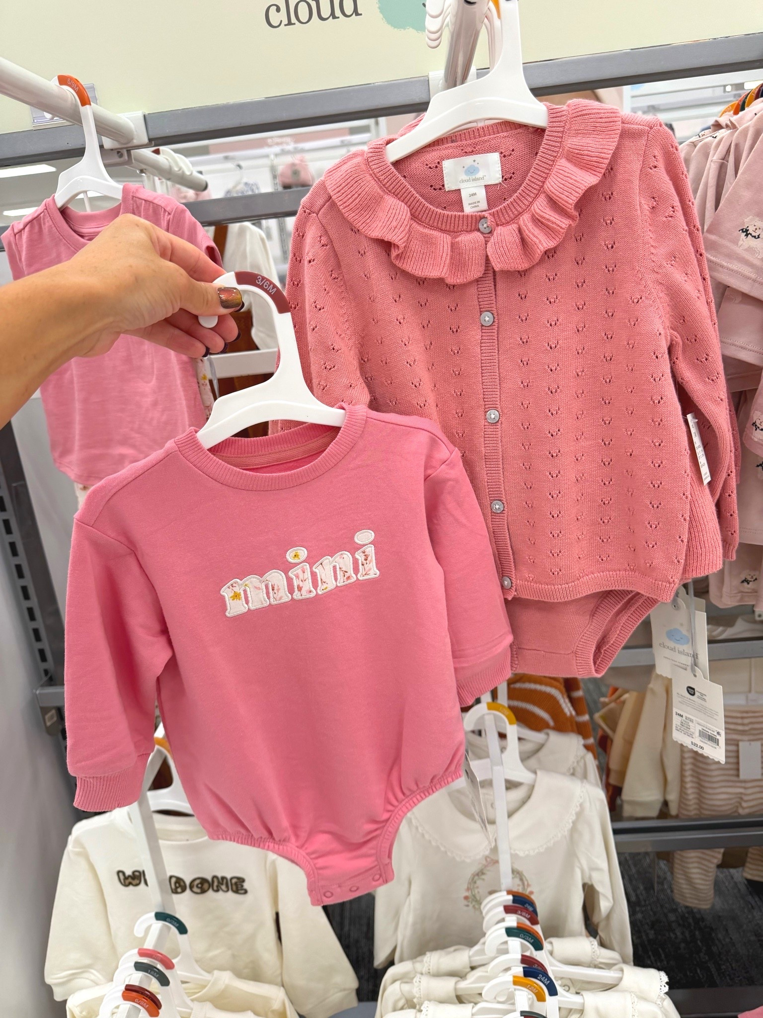Target Baby Girls' Sweatshirt Bubble Romper & Button Down Cardigan & Bottom Set - Cloud Island
@Target #target #targetbaby #targetfashion #babysweater #babyonesie

#LTKKids #LTKBaby #LTKootd