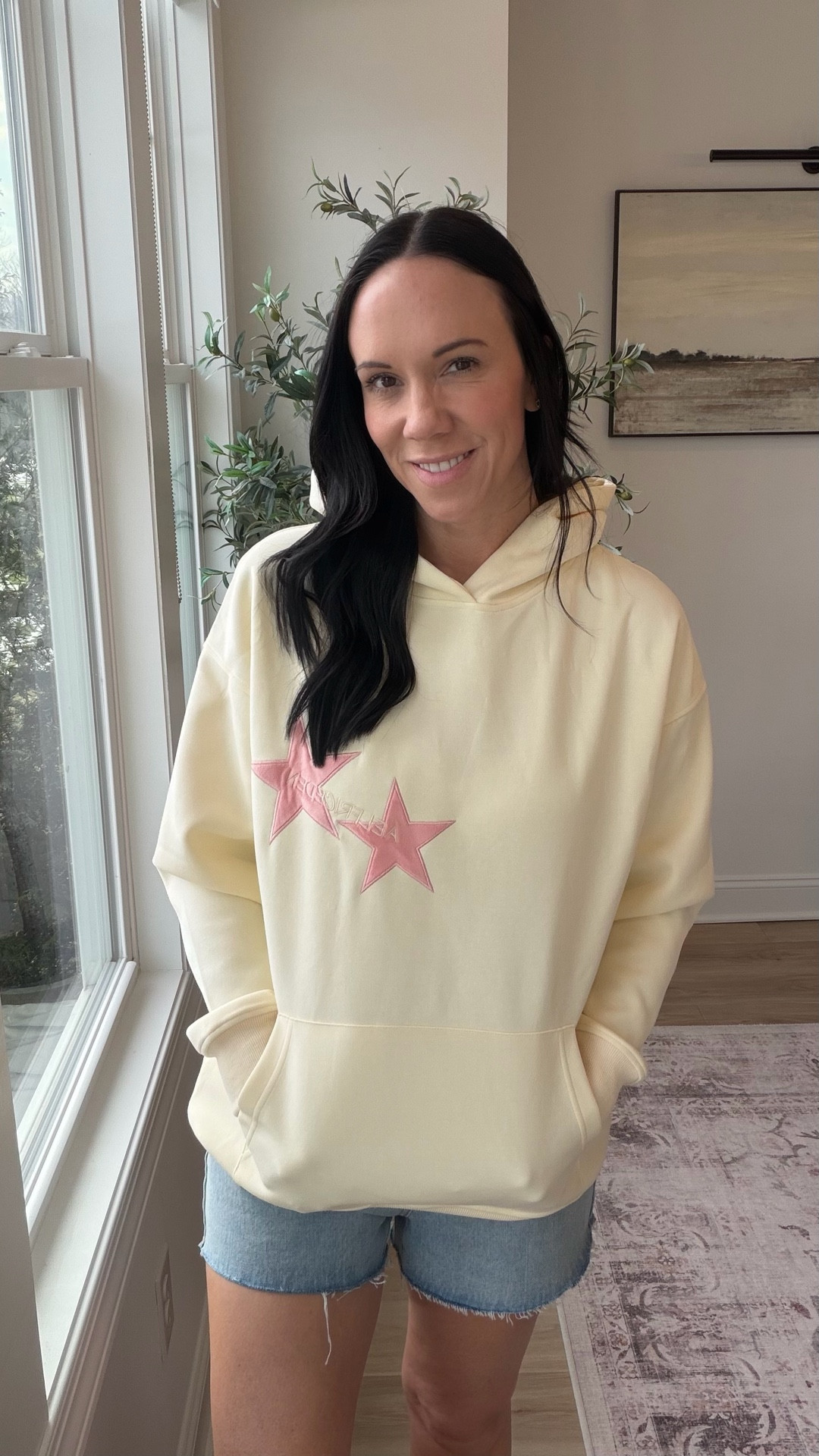 Literally living in this hoodie 💛 oversized, buttery soft, and the cutest statement piece, I never want to take it off.
 #AelfricEden #oversizedhoodie #cozystyle #casualoutfit

#LTKootd