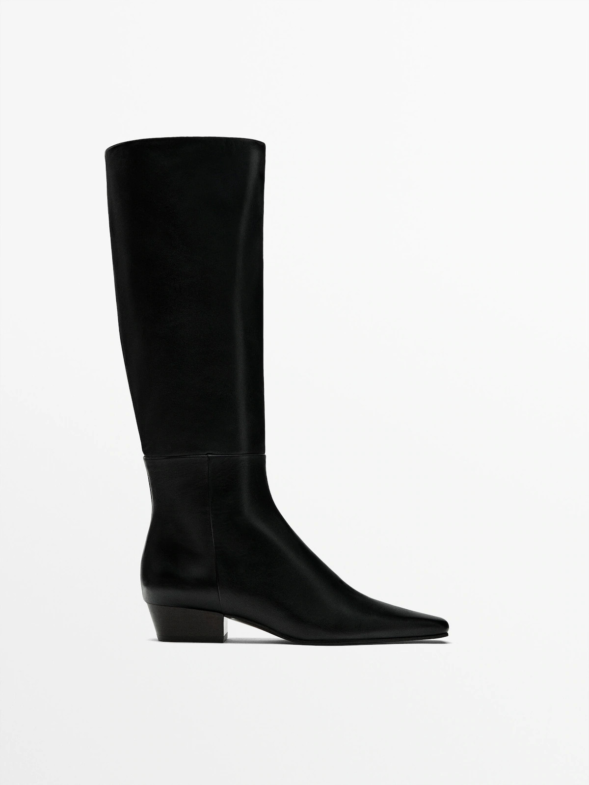 Square toe boots | Massimo Dutti UK