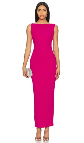 Bliss Gown in Neon Pink | Revolve Clothing (Global)